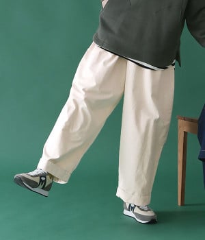 コットンダンプサーカスパンツ(アイボリー-ONESIZE)