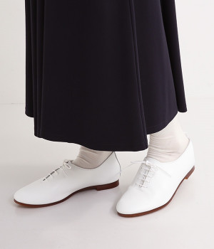 レースアップシューズ(ホワイト-225)