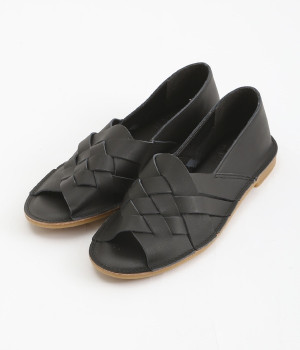 メッシュオープントゥーシューズ