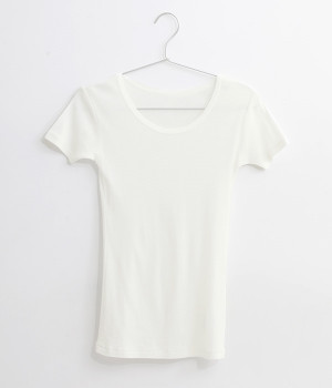 【Cion】コットン汗取りインナー(オフホワイト-ONESIZE)