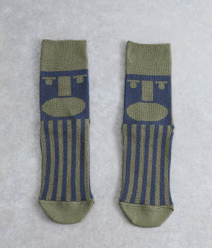 mederuソックス(オリーブ-ONESIZE)