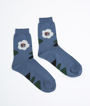 カルメソックス(ダークブルー-ONESIZE)