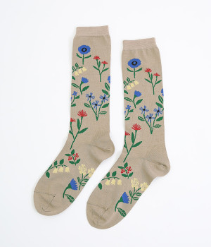 ガーデンソックス(ライトブラウン-ONESIZE)