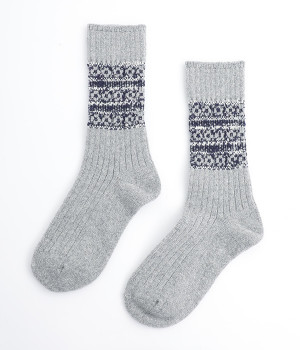 デイジーソックス(グレー-ONESIZE)