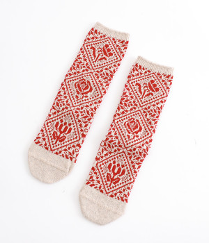 ポエムソックス(ライトベージュ-ONESIZE)