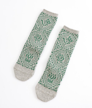 ポエムソックス(ライトグレー-ONESIZE)