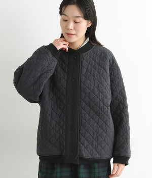 【Cion】コットンリネンキルトジャケット