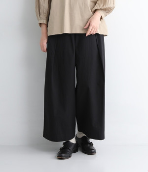 【Cion】コットンウルトラワイドパンツ