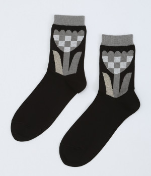 ペタルソックス(ブラック-ONESIZE)