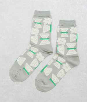 パピヨンソックス(グレー-ONESIZE)