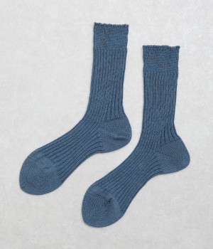 ルナソックス(ブルーグレー-ONESIZE)