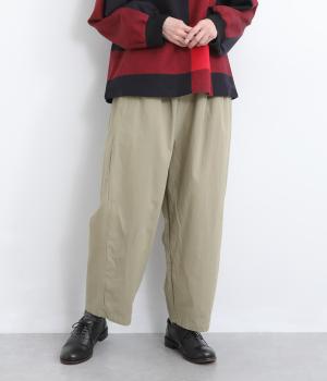 コットンコージーライトクロスリラックステーパードパンツ