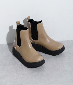 晴雨兼用サイドゴアブーツ