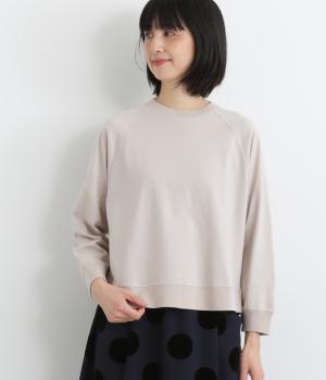 コットンアメリカンドライ天竺ラグランプルオーバー