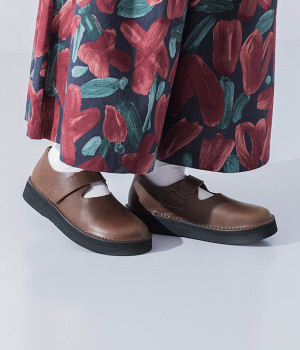 BURSLEM　ストラップシューズ