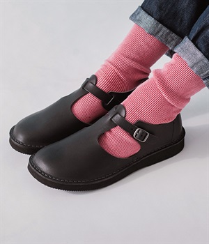 GUNA　Tストラップシューズ(ブラック-235)