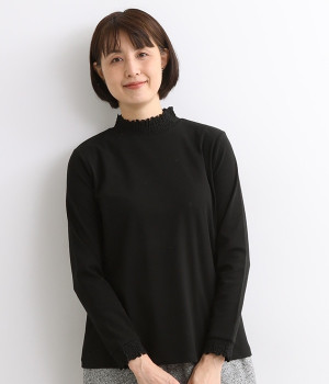 フライスシャーリングプルオーバー