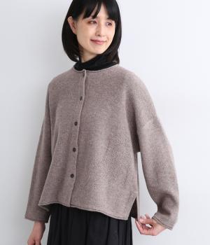 ウールネコカーディガン