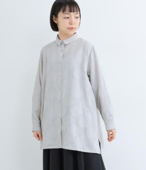 ジャカードチュニックシャツ