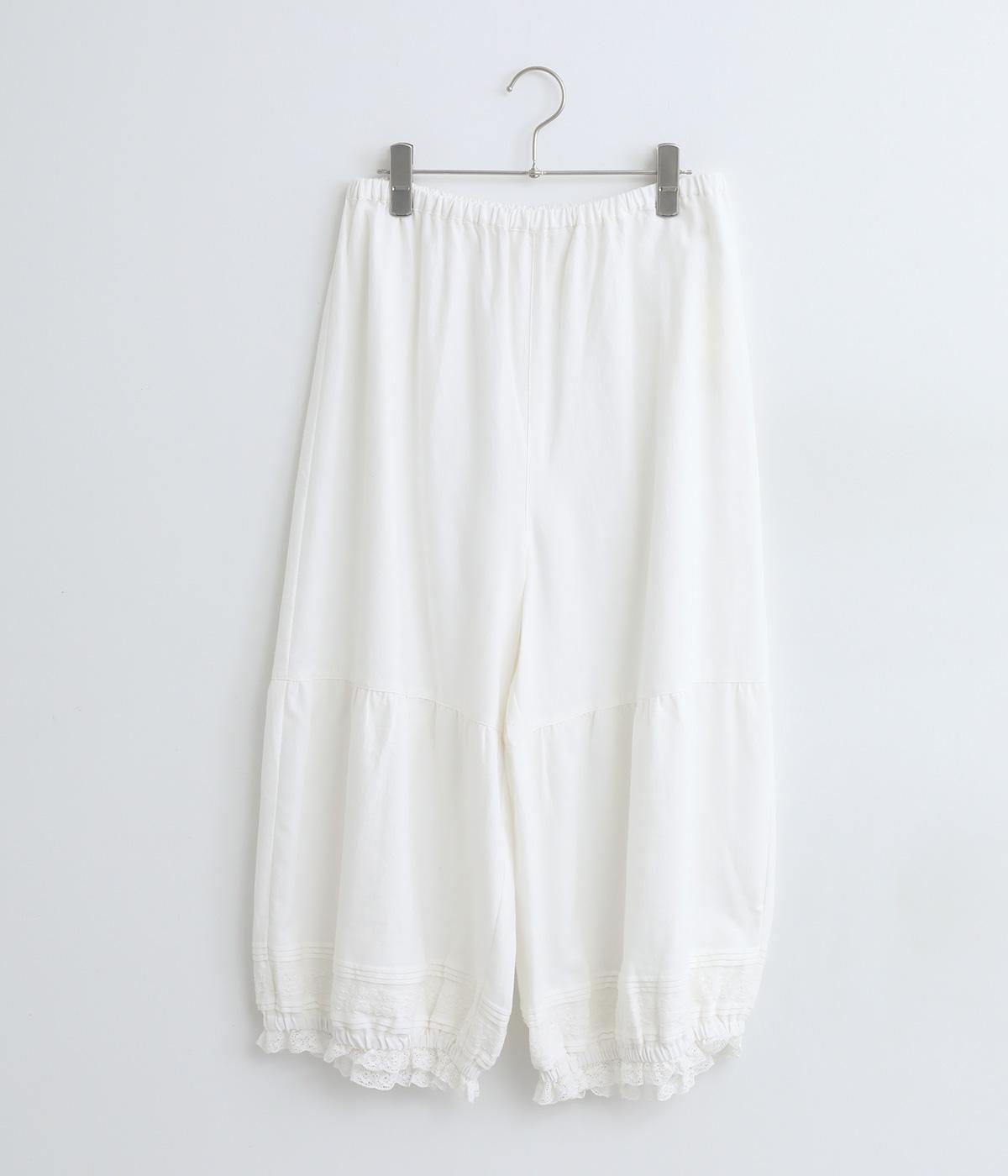 ビエラ裾ゴム入りペチパンツ(オフ-ONESIZE)
