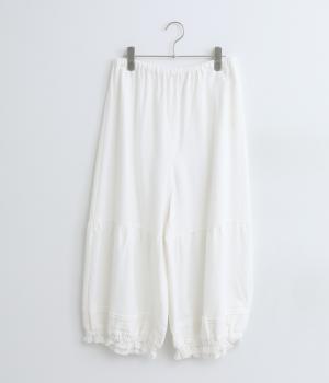 ビエラ裾ゴム入りペチパンツ(オフ-ONESIZE)