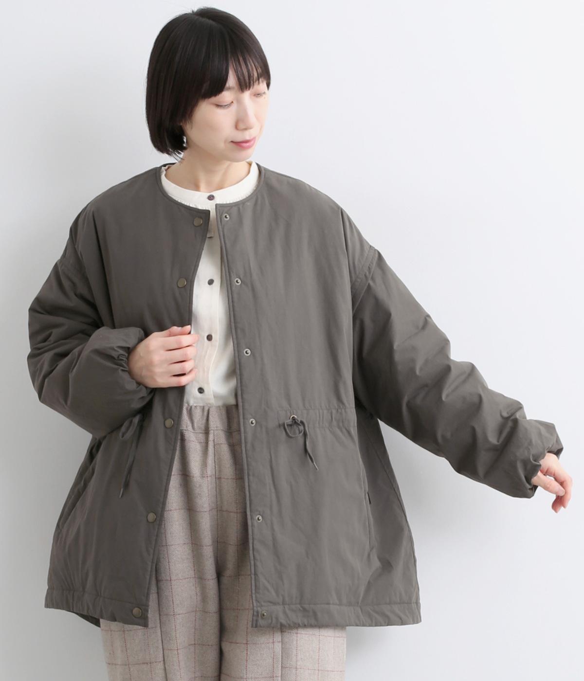 中綿前後差裾ドローコード付きハーフガスコート（Bliss bunch）の商品詳細