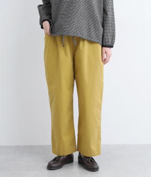 コットンツイル足長パンツ(ベージュ-F)