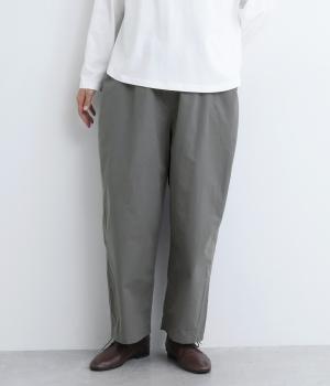 コットンツイル足長パンツ(チャコール-F)
