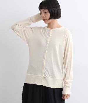 ガーゼ天竺カーディガン