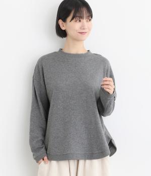 スーピマコットン接結ラウンドヘムプルオーバー