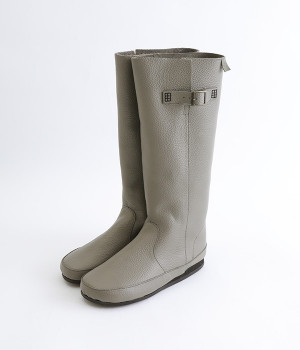 国産サイドベルトロングブーツ