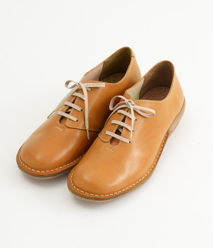 レザー　レースアップシューズ　ハーフン