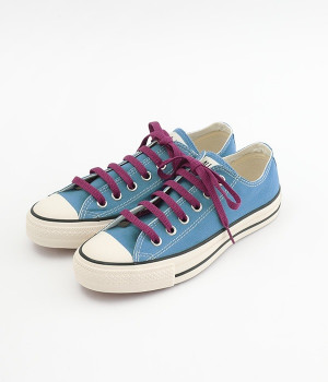 ALL STAR BURNTCOLORS OX(FADED BLUE-235)