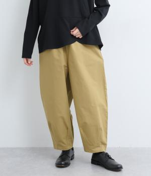 コットンギャバジンバルーンパンツ