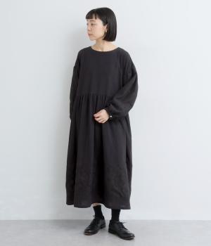 レース袖ワンピース