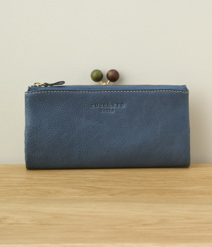 カウレザー木玉長財布