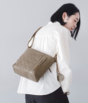 カウレザーメッシュ　ショルダー(オーク-ONESIZE)