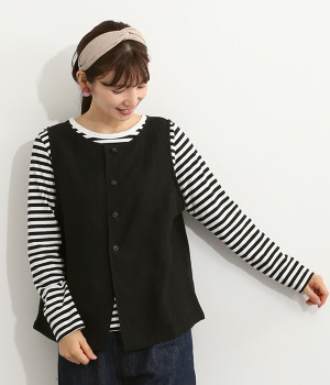 2WAYリネンベスト