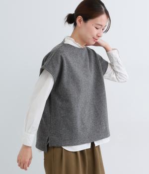 圧縮ウールベスト