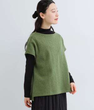 圧縮ウールベスト(グリーン-F)