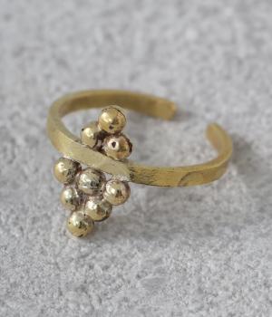 真鍮アンナ2wayリング