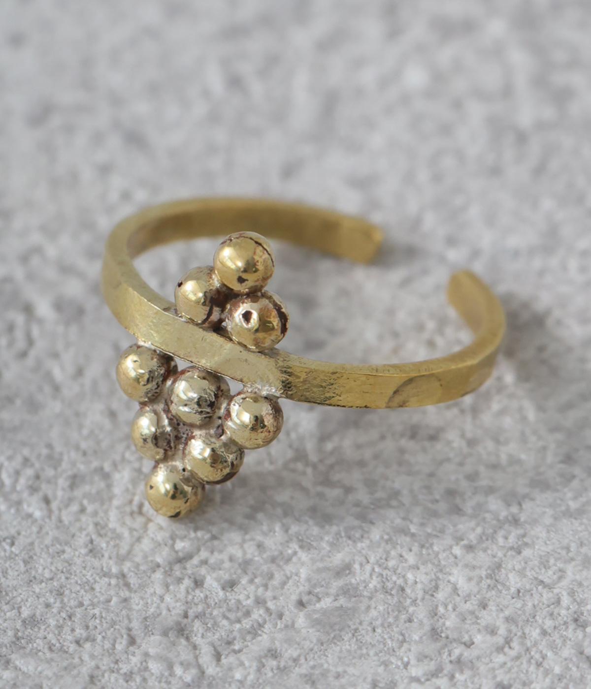 真鍮アンナ2wayリング(カラー1-ONESIZE)