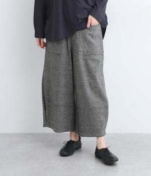 手織おおきなポケットパンツ