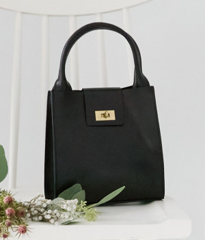 MOSS　METALツイスト　トートバッグ(ブラック-ONESIZE)