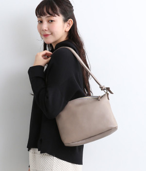 オイルシュリンク　ショルダー/T3068(トープ-ONESIZE)