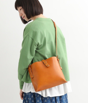 NUME　BERO ショルダーバッグ　S(キャメル-ONESIZE)