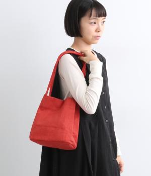 BRUSHED LINEN THIN HANDLE MINI TOTE/E7859