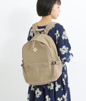 NYLON ECOSUEDE BACKPACK