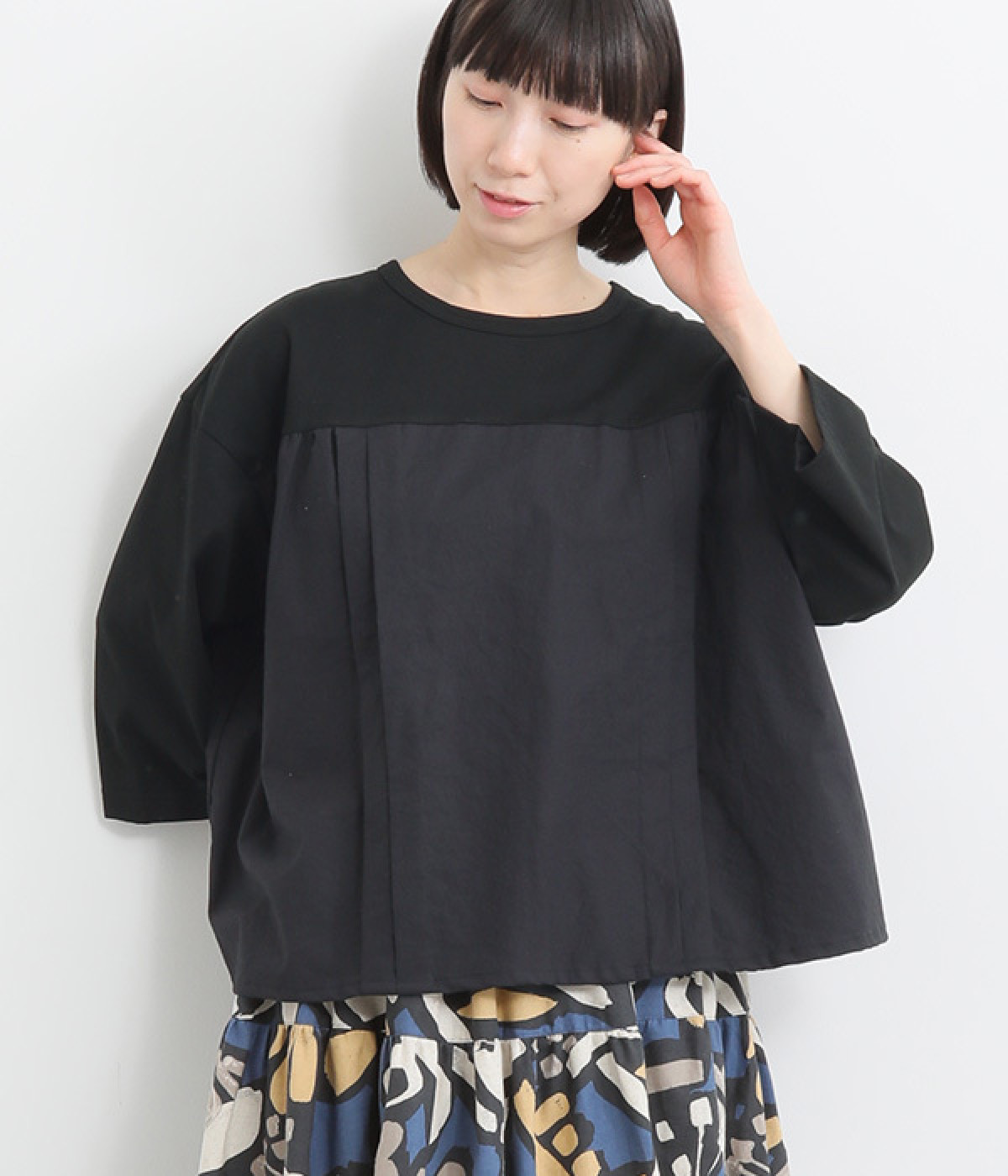 TOUJOURS 定番 セーラーカラー プルオーバー