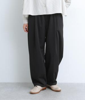 ナチュラルジャージイージーコクーンペグトップパンツ